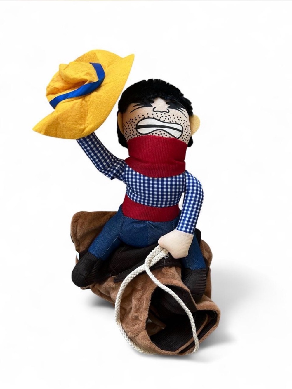 Pet Cowboy Riding Costume - Size S